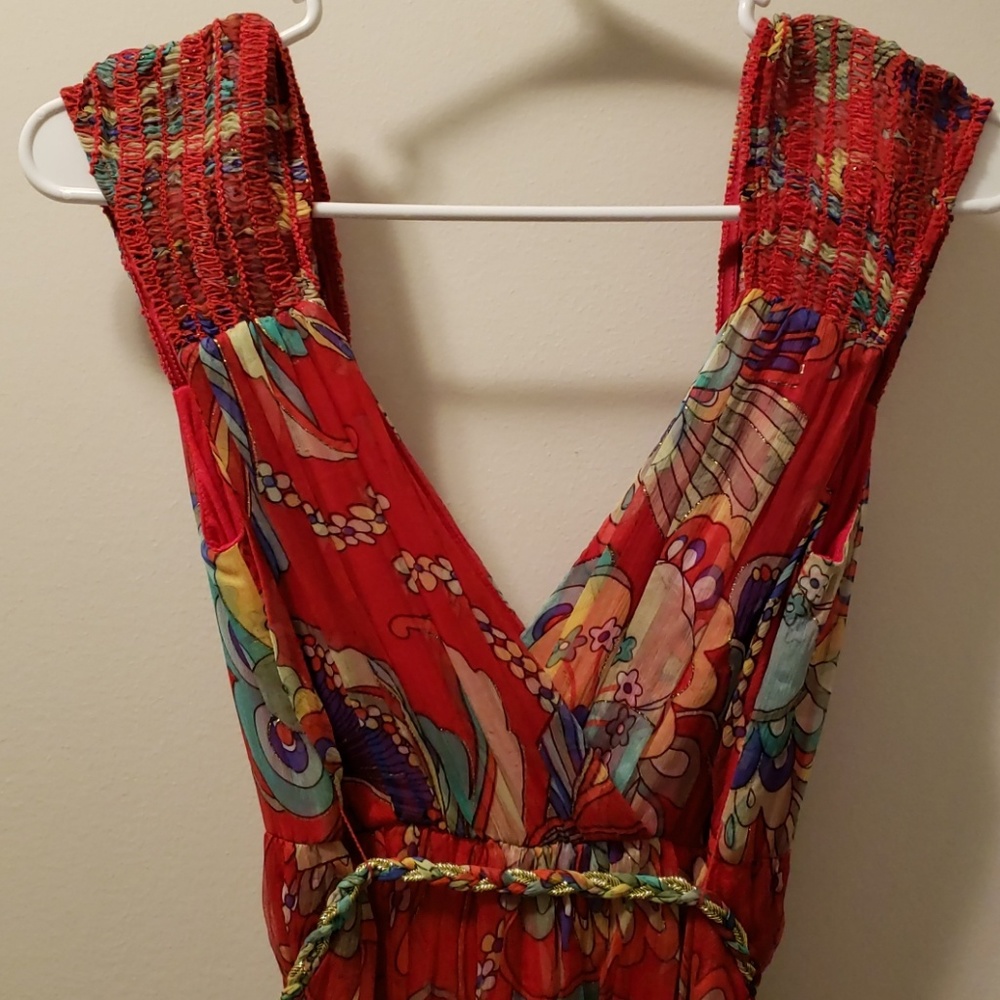 Floral maxi dress